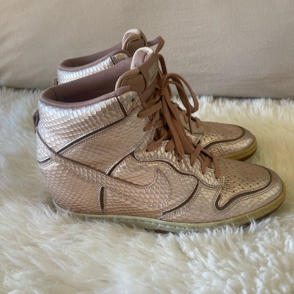 Nike Dunk Sky Hi Metallic Rose Gold / Copper